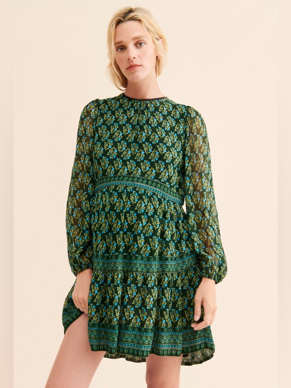 Saylor Maternity Talley Mini Dress